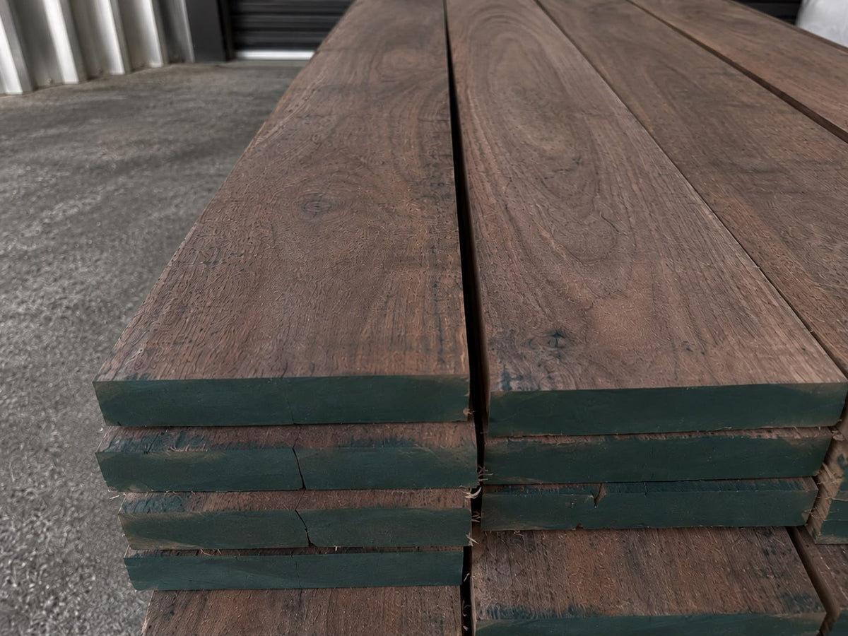 American Black Walnut Sawn Timber Board | Choose Size | Rough Sawn Hardwood