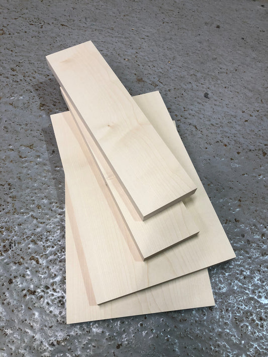 Sycamore Hardwood PAR Timber Board | Planed All Round | Choose Size
