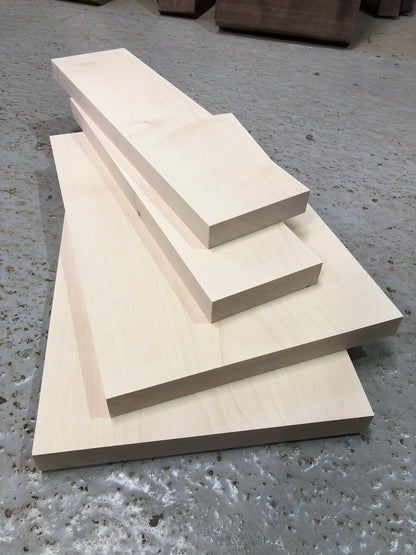 Sycamore Hardwood PAR Timber Board | Planed All Round | Choose Size