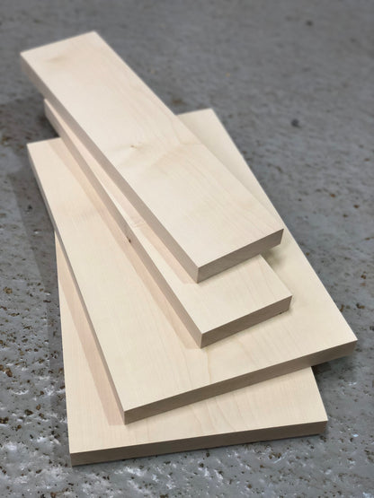 Sycamore Hardwood PAR Timber Board | Planed All Round | Choose Size