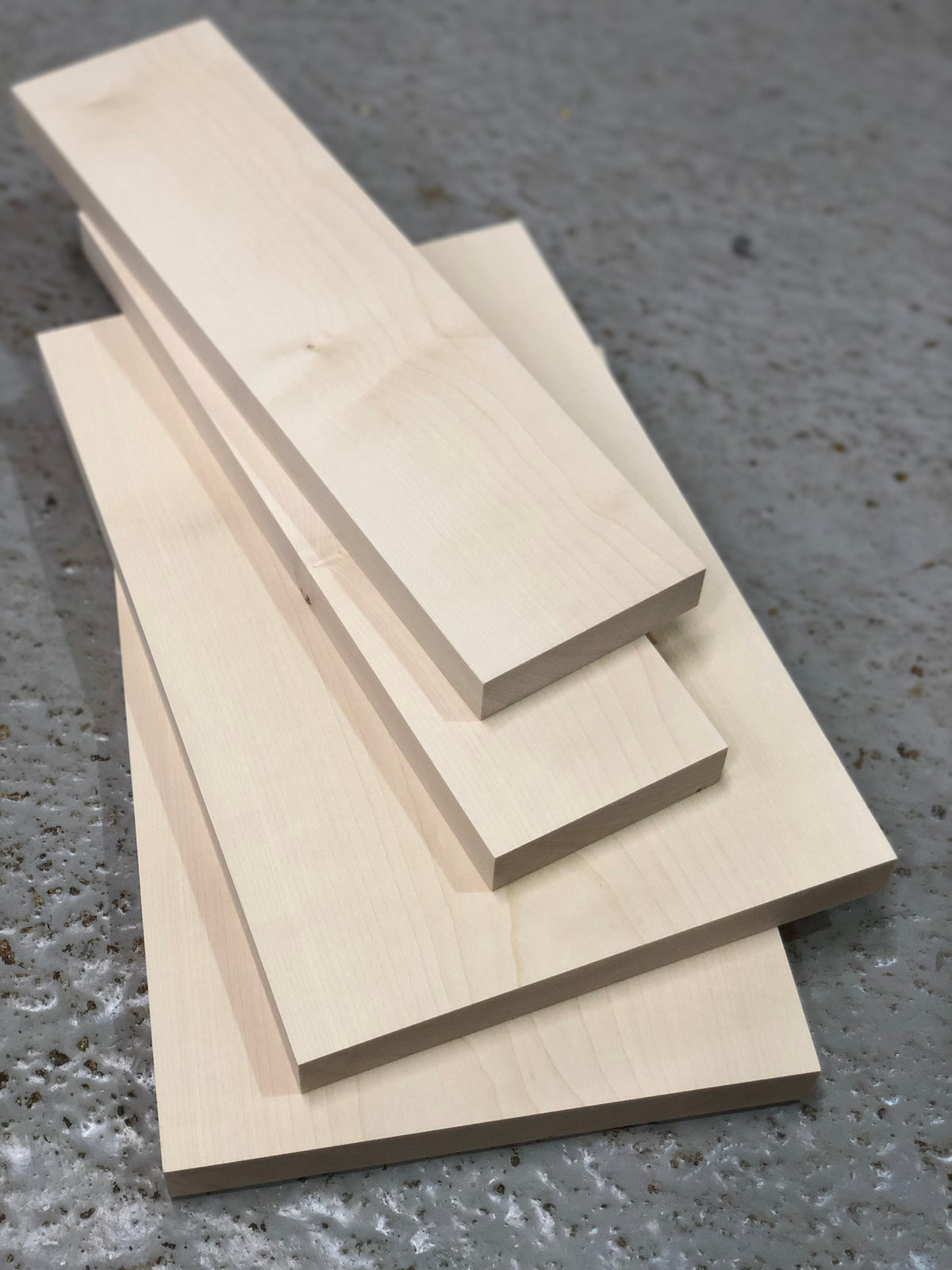 Sycamore Hardwood PAR Timber Board | Planed All Round | Choose Size