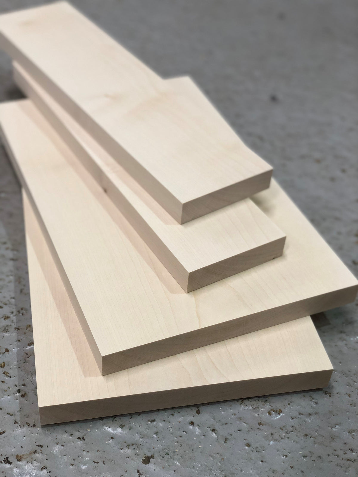 Sycamore Hardwood PAR Timber Board | Planed All Round | Choose Size