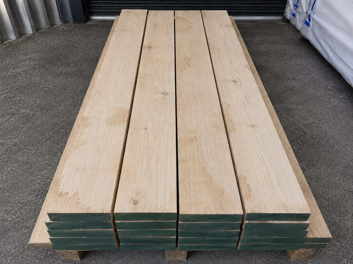 American Ash Sawn Timber Board | Choose Size | Kiln Dried Hardwood