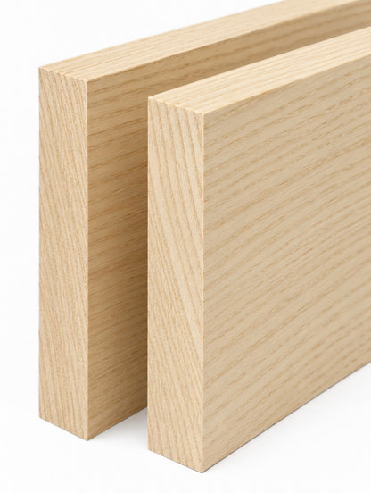 Ash Hardwood Board PAR Planed Timber | Choose Size | Kiln Dried American Ash
