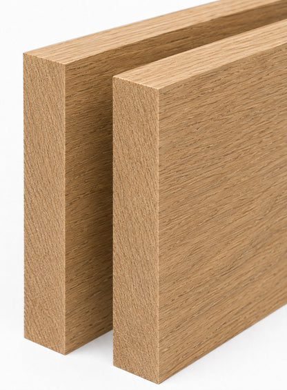 European Oak Hardwood Board PAR Planed Timber | Choose Size | Kiln Dried Oak