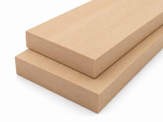 Beech Hardwood Board PAR Planed Timber | Choose Size | Kiln Dried European Beech