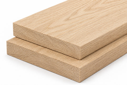 American White Oak Board PAR Planed Timber | Choose Size | Kiln Dried Oak