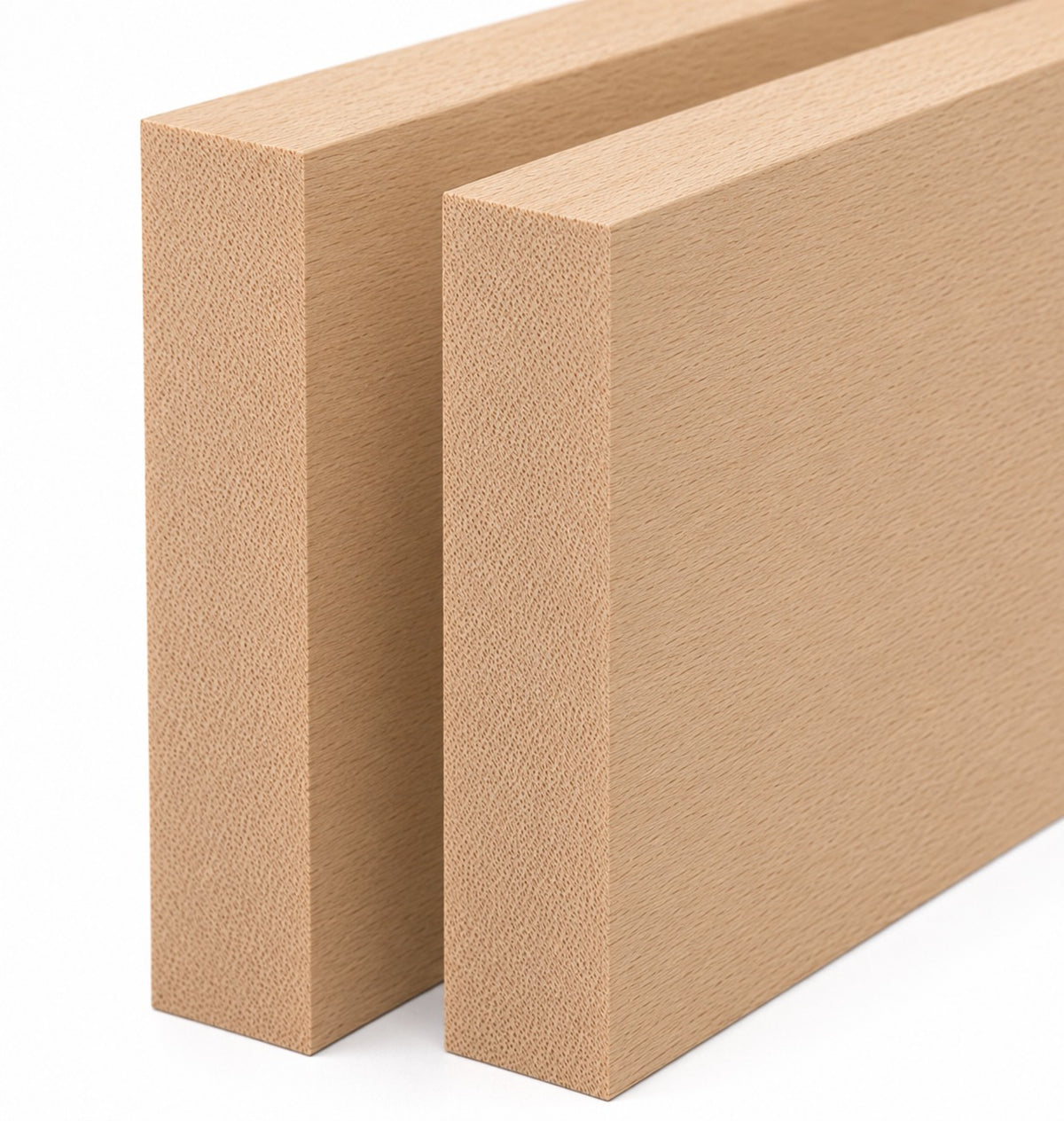 Beech Hardwood Board PAR Planed Timber | Choose Size | Kiln Dried European Beech