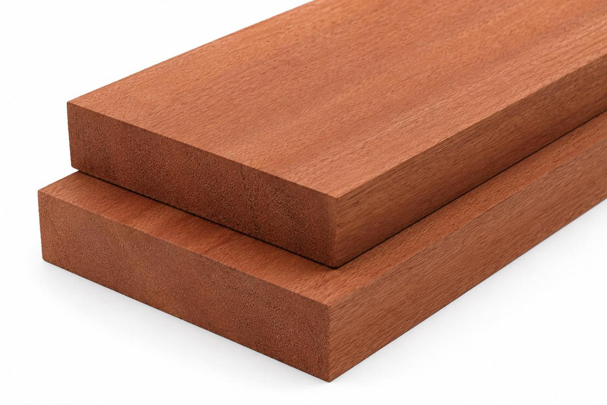 Sapele Hardwood Board PAR Planed Timber Choose Size FSC African Mahogany