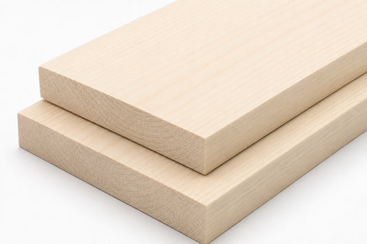 Lime Hardwood Board PAR Planed Timber | Choose Size | Kiln Dried Lime